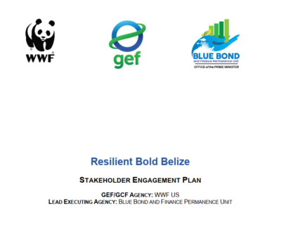 Resilient Bold Belize: Stakeholder Engagement Plan