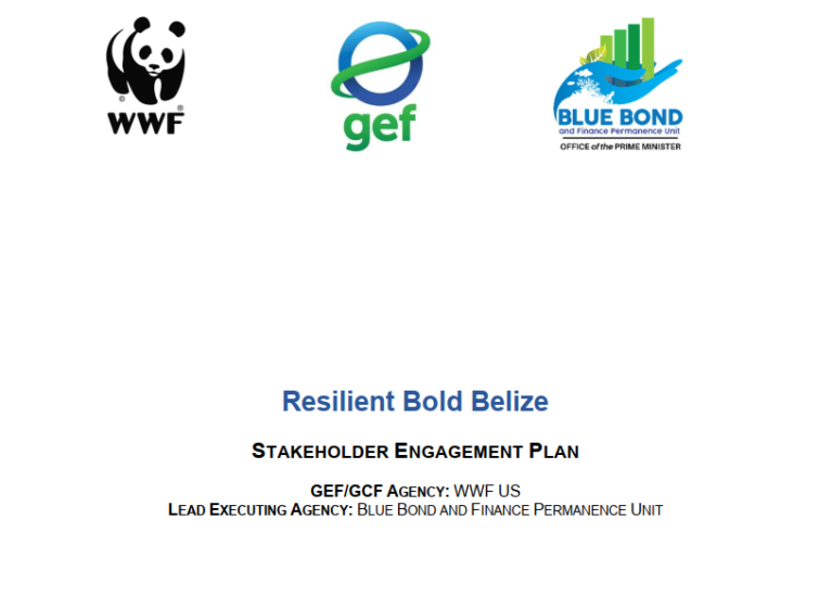 Resilient Bold Belize: Stakeholder Engagement Plan